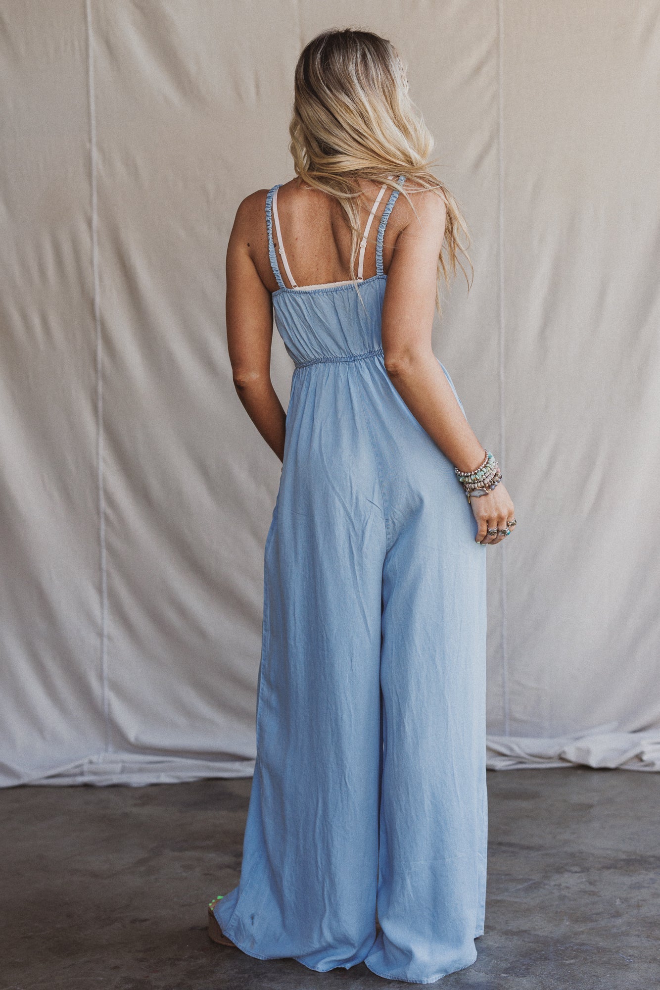 Calyssa Jumpsuit - Chambray