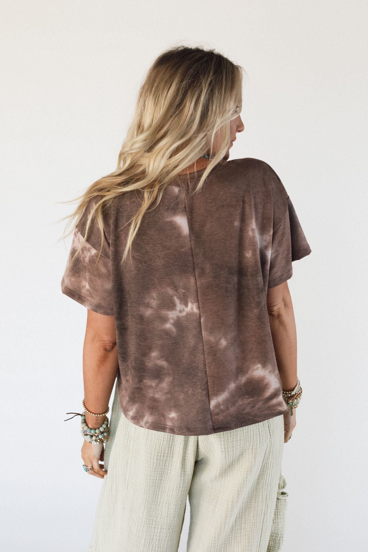 The Nest Serene Sky Top - Chocolate