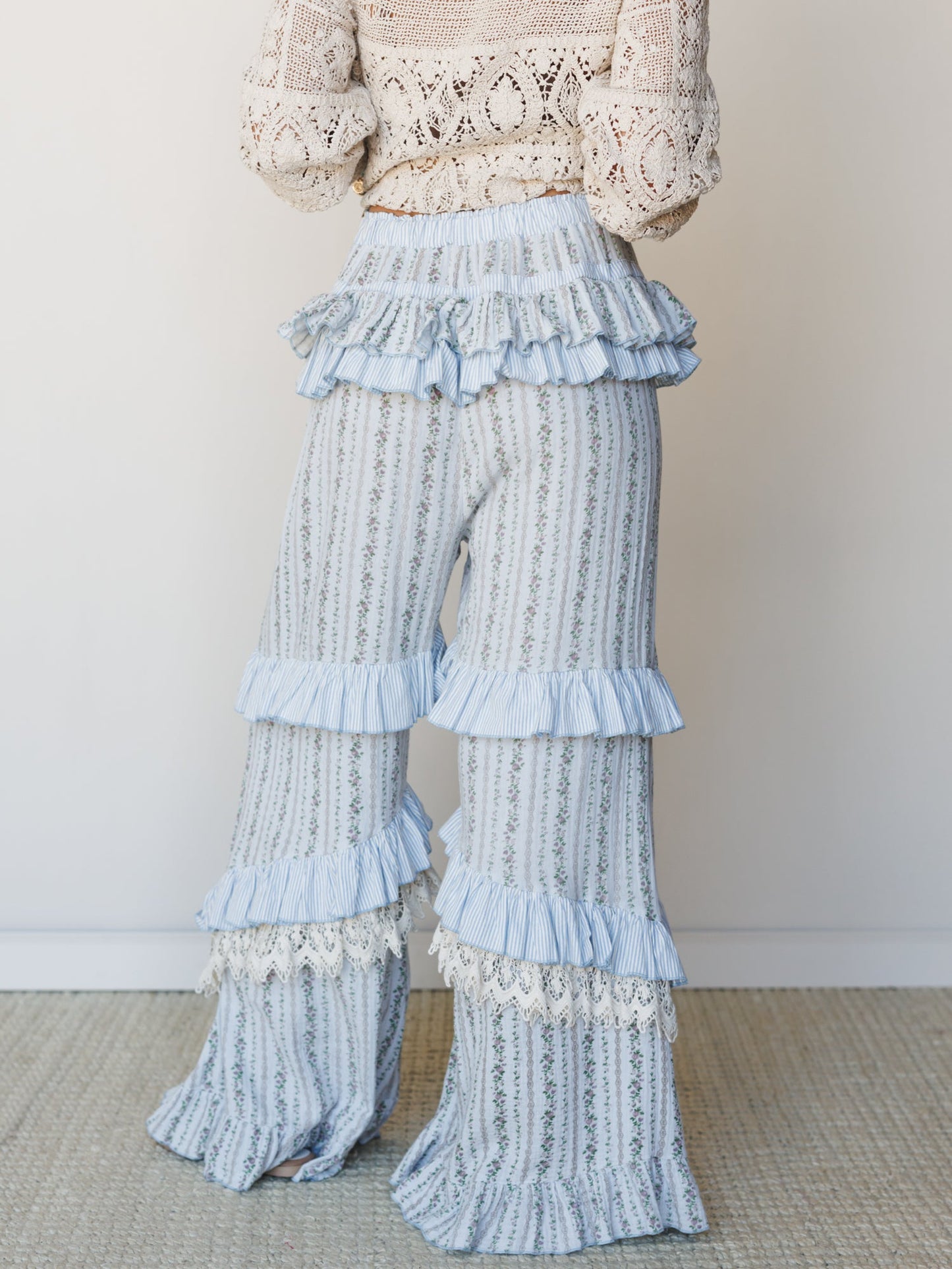 French Truffle Pants - Light Blue