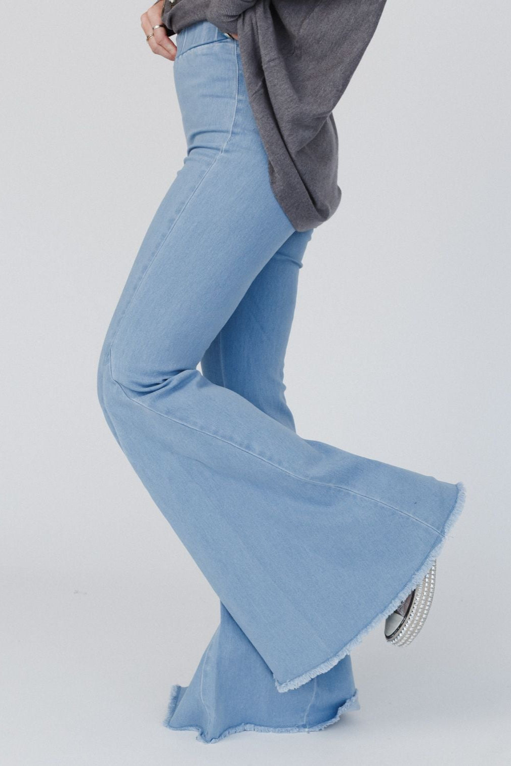 The Signature Flare - Light Denim
