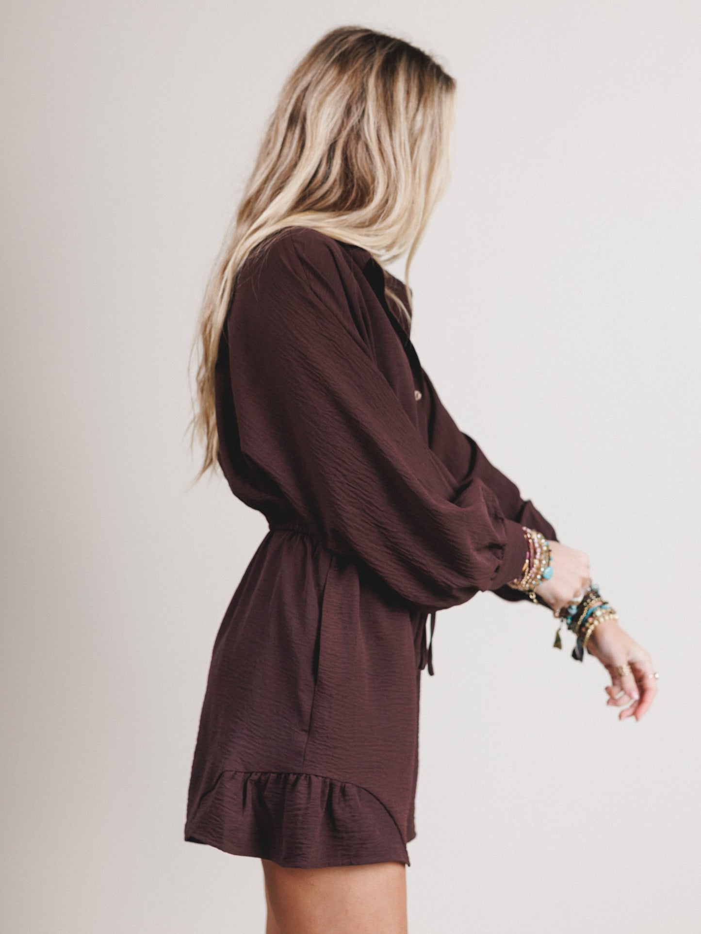 Everyday Joy Romper - Chocolate