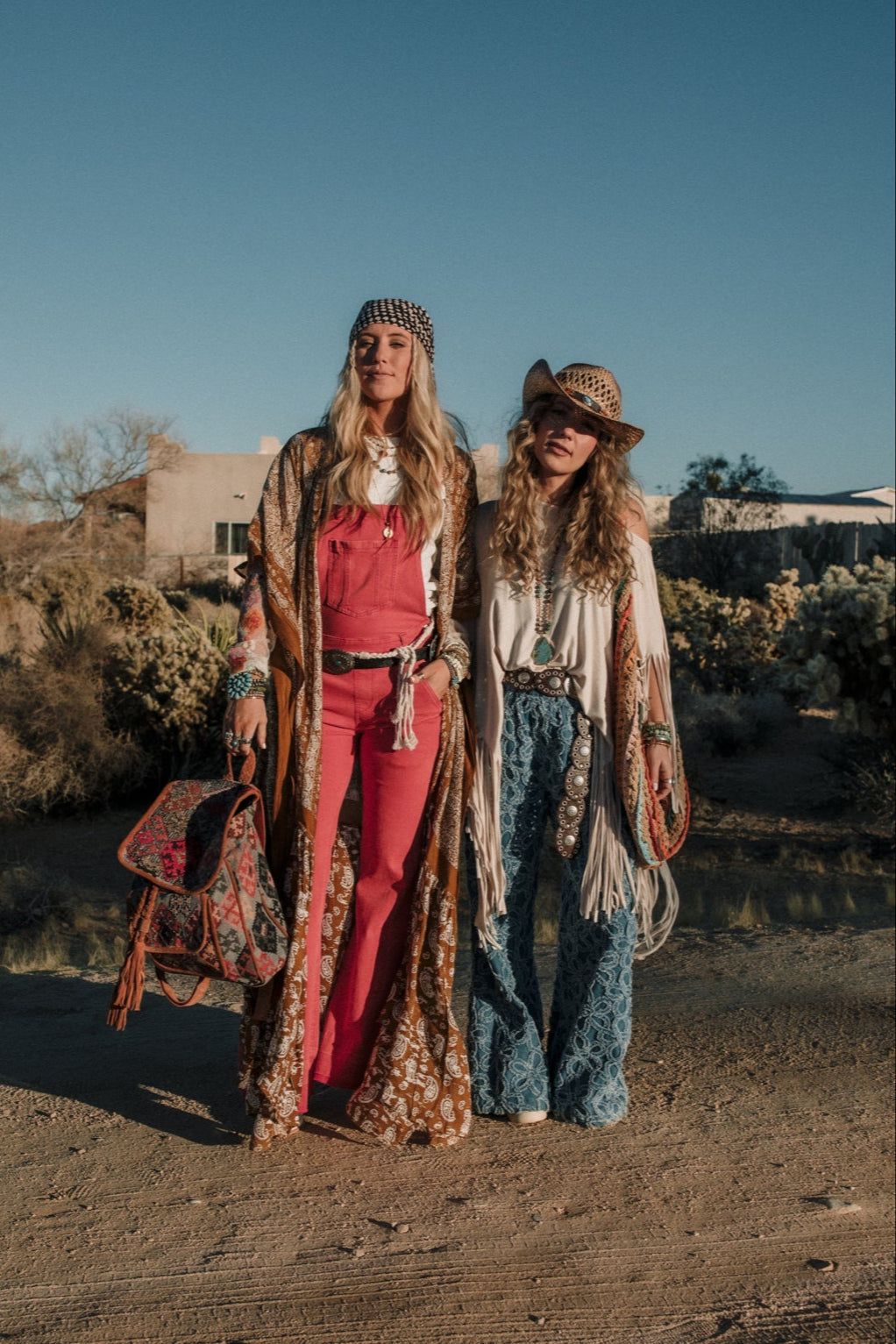Super Bloom Wide Leg Pants - Denim