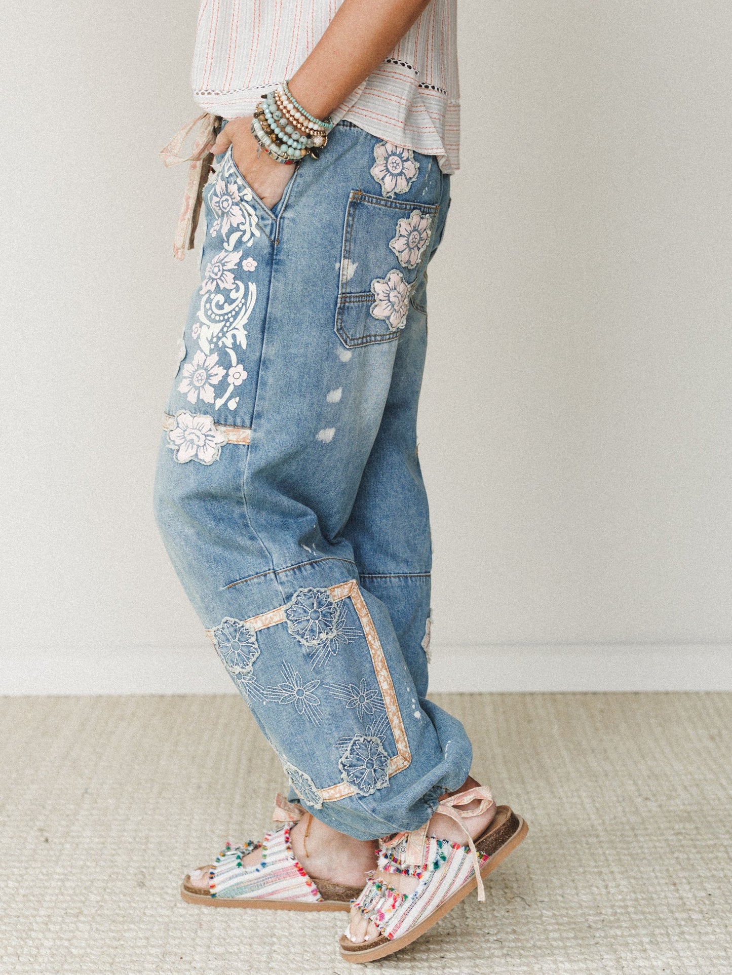 Prairie Patch Jeans - Denim