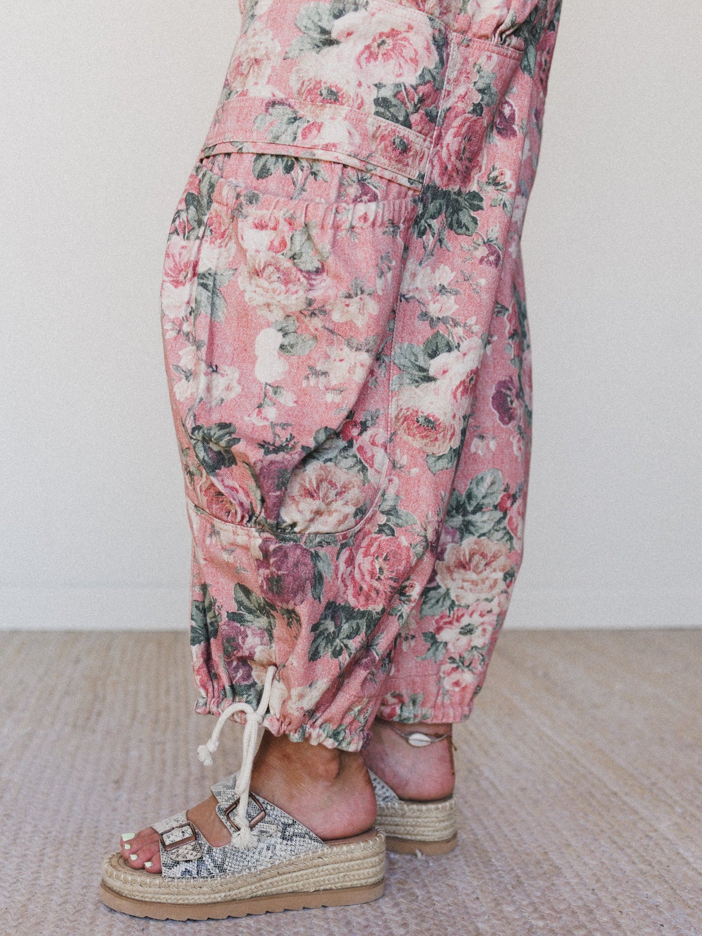 Flower Party Pants - Pink