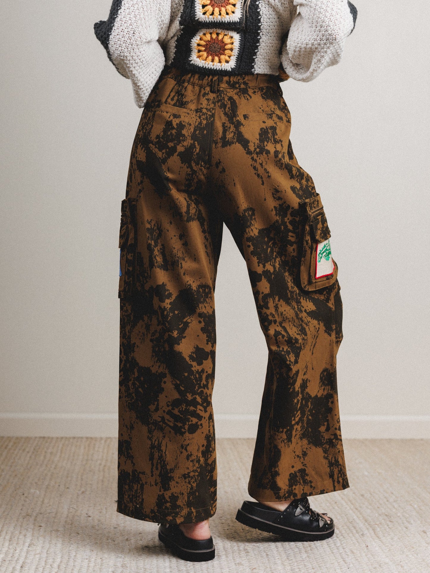 Cowgirl Song Cargo Pants - Golden Brown
