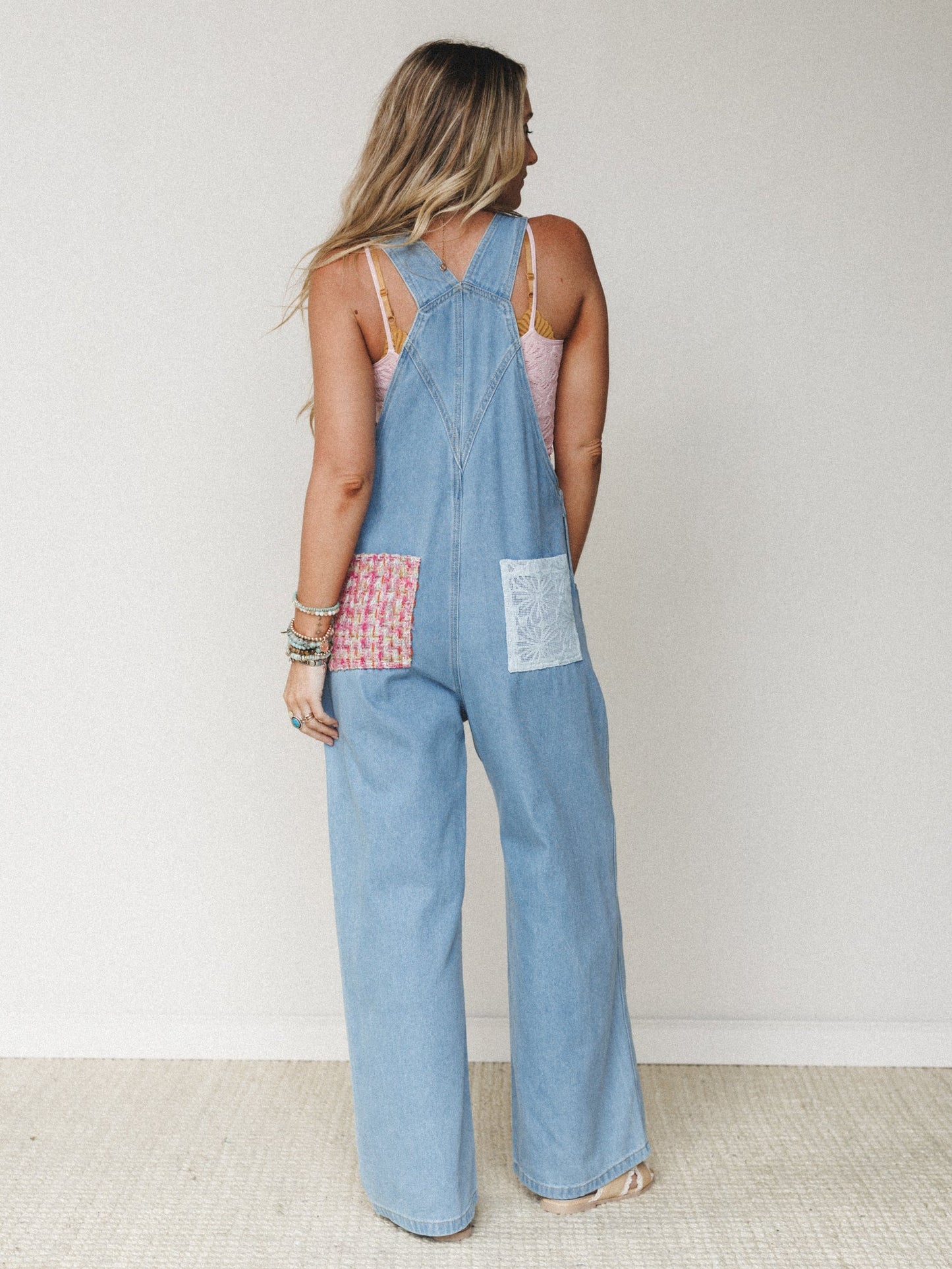 Sweet Pea Jumpsuit - Light Denim