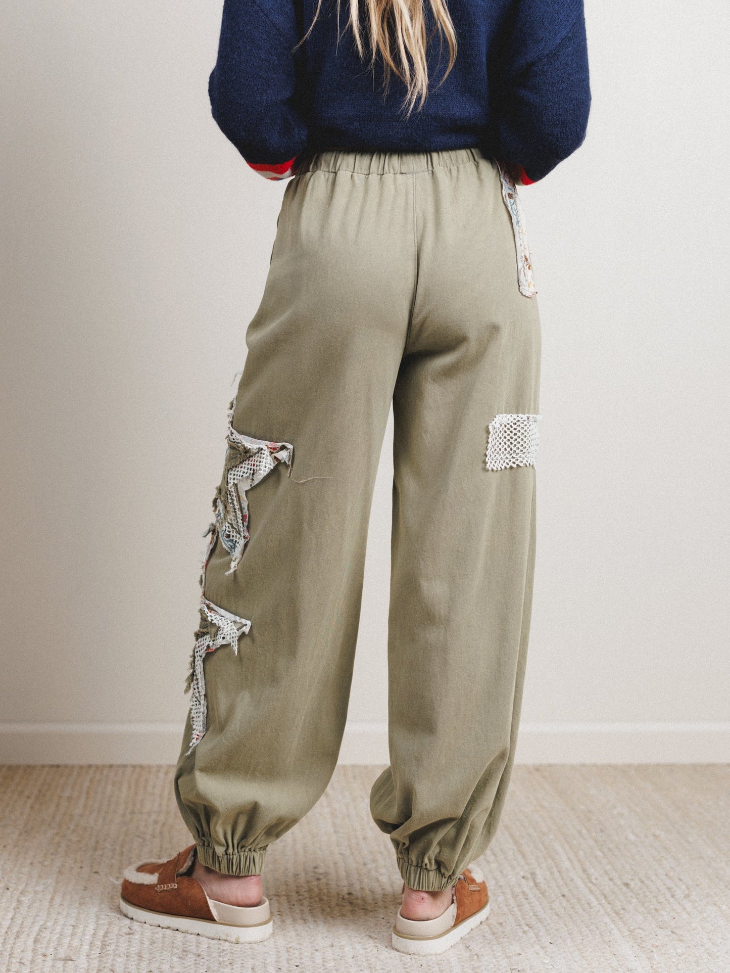 Star Cool Pants - Olive