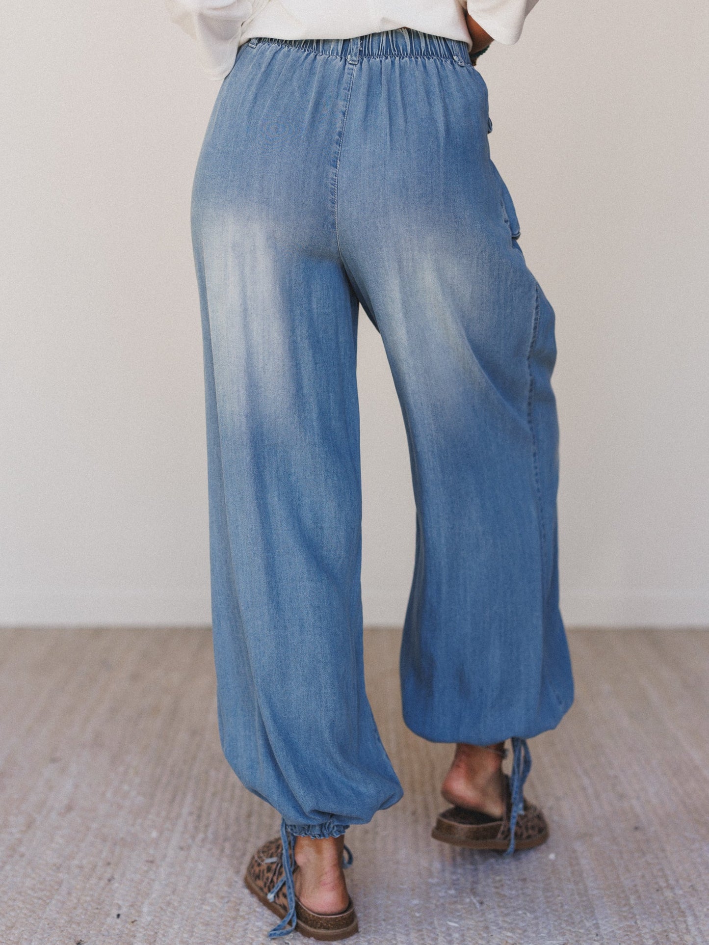 East Bay Loose Fit Cargo Jeans - Denim
