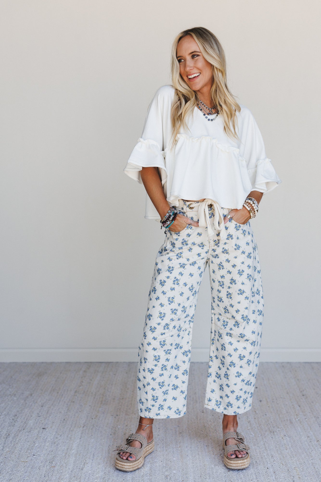 The Nest Timeless Way Top - Off White