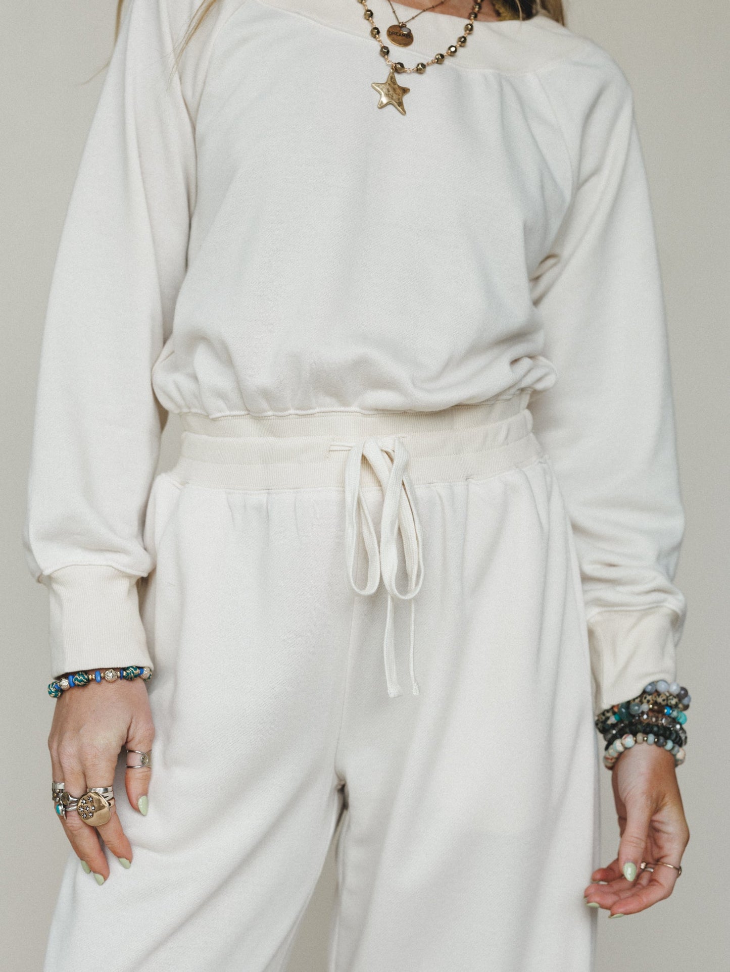 Relaxed Era Jumpsuit - Ecru