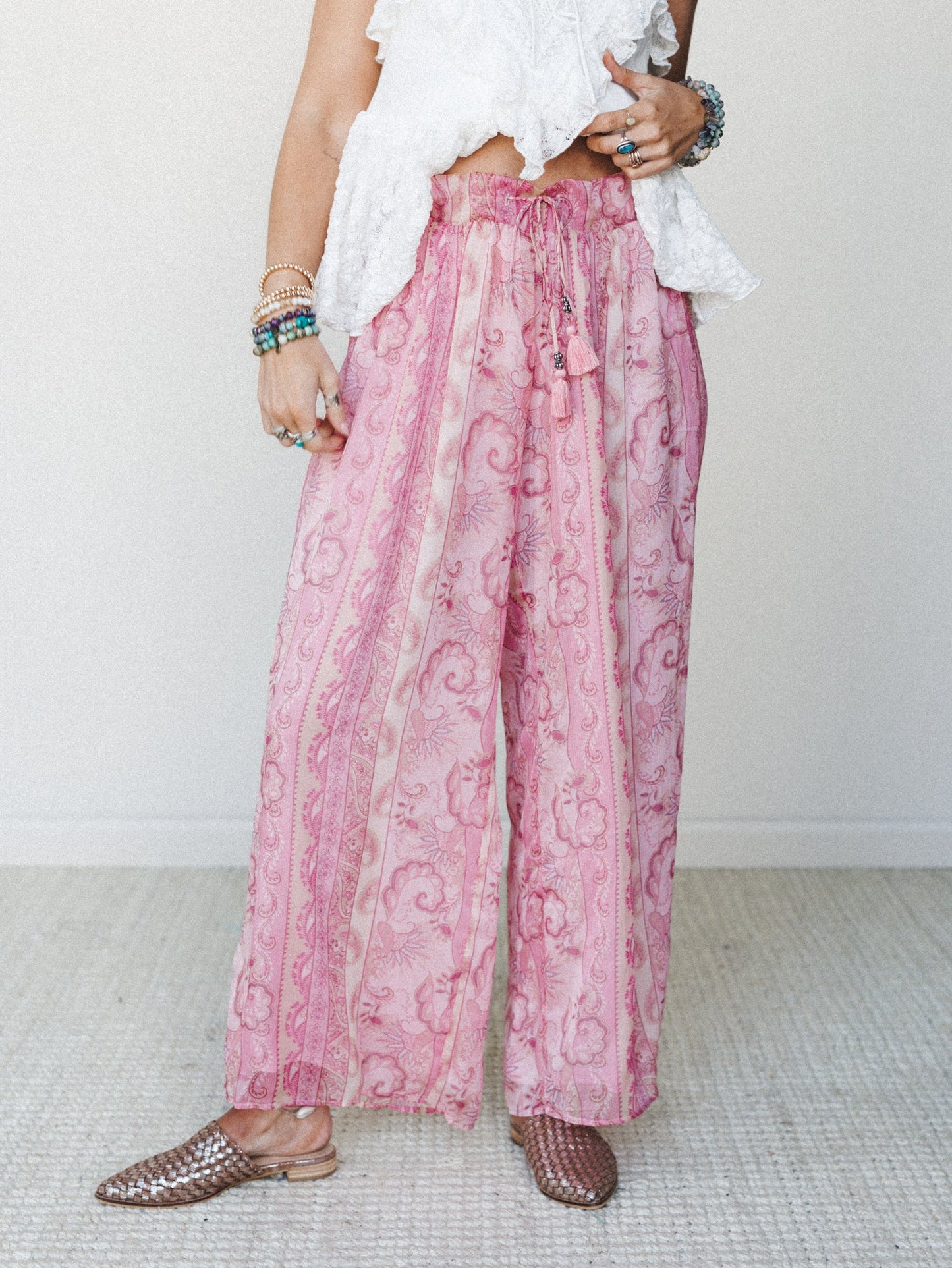 Days of Beauty Pants - Lilac Pink