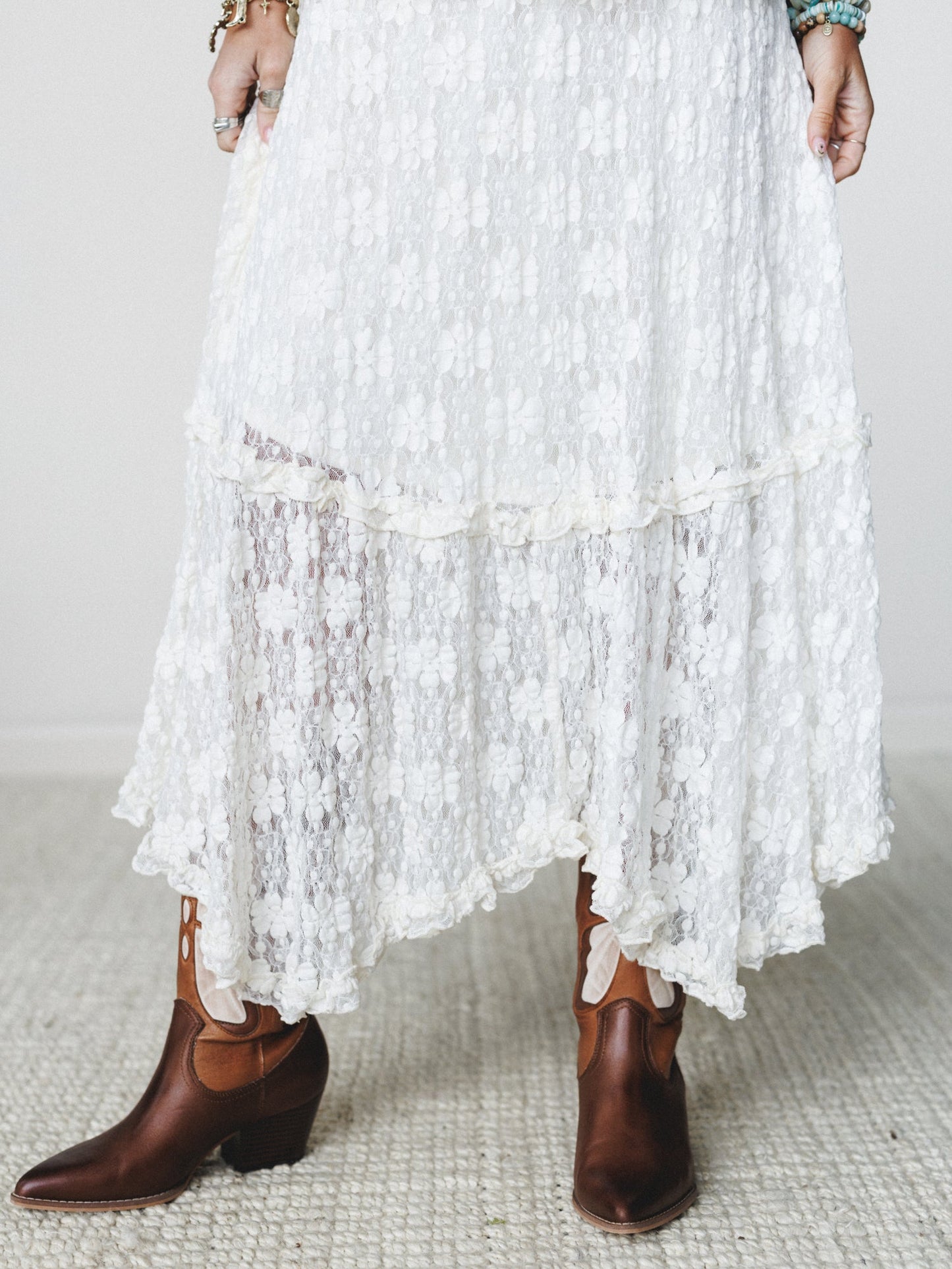 Memory Catcher Skirt - Ivory