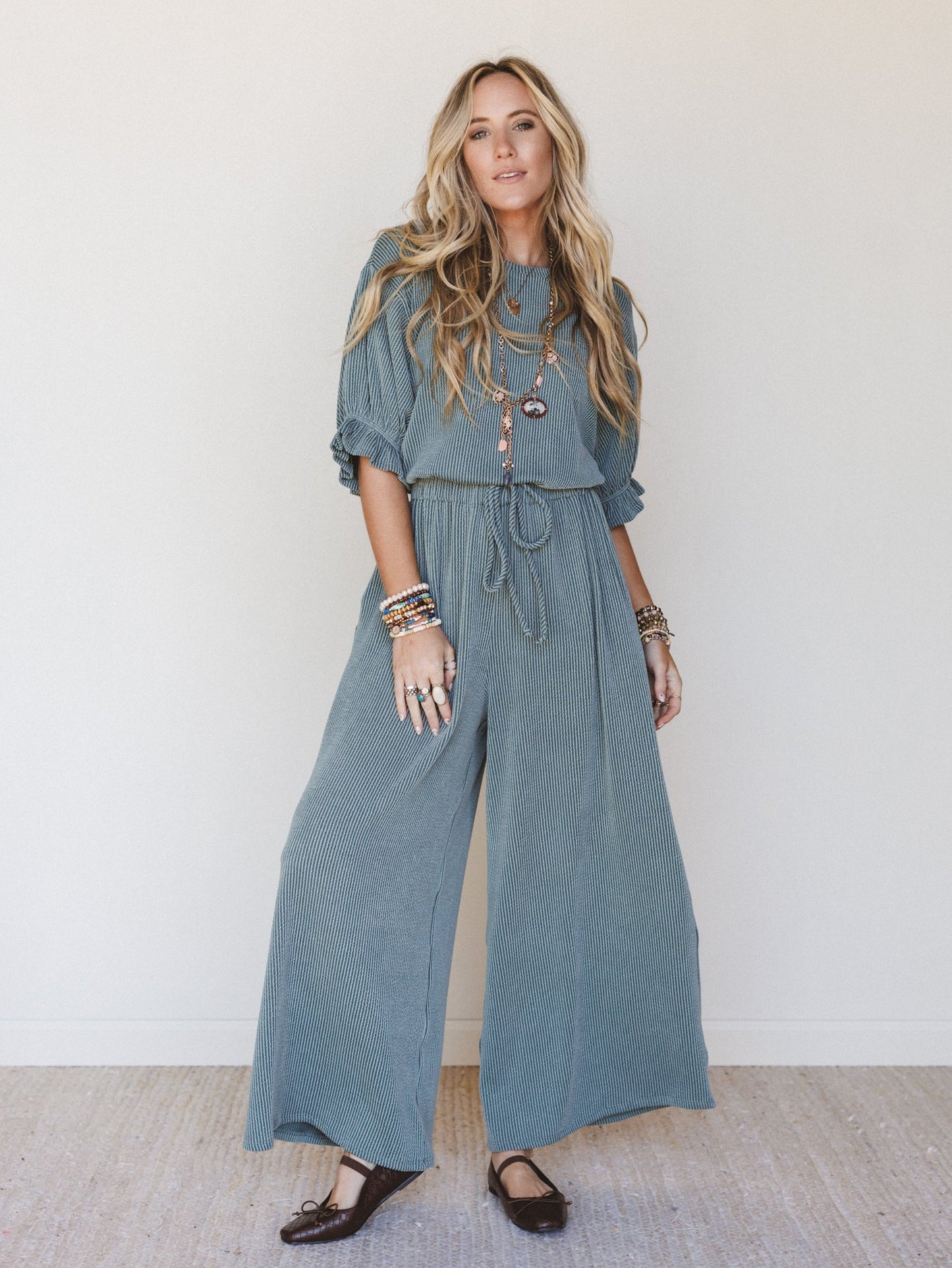 The Nest Open Sky Jumpsuit - Moss