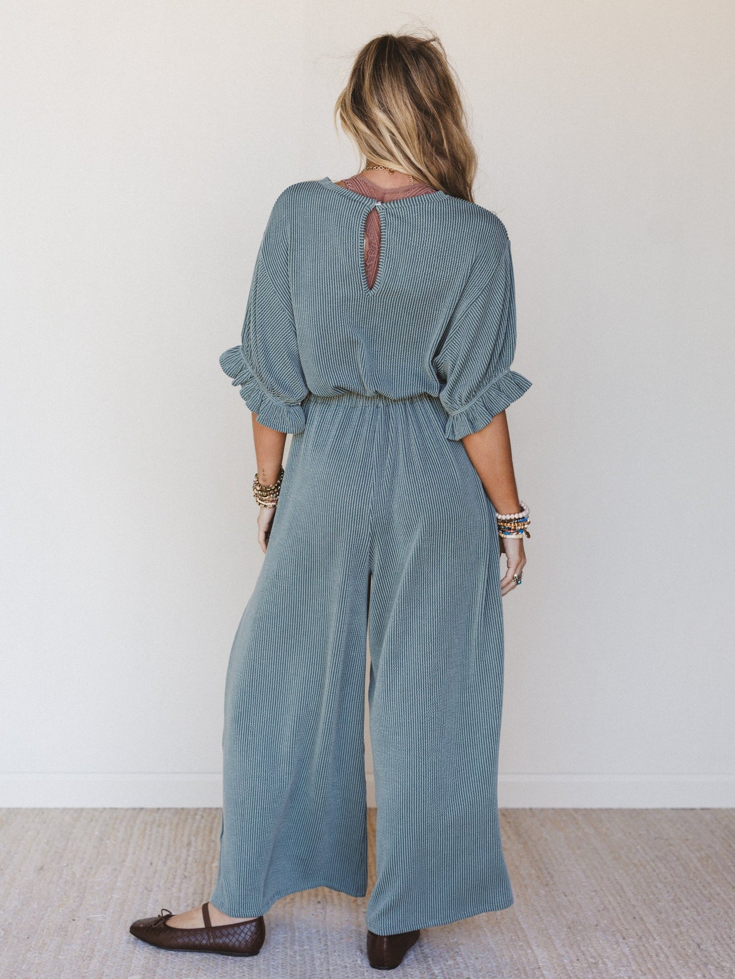 The Nest Open Sky Jumpsuit - Moss