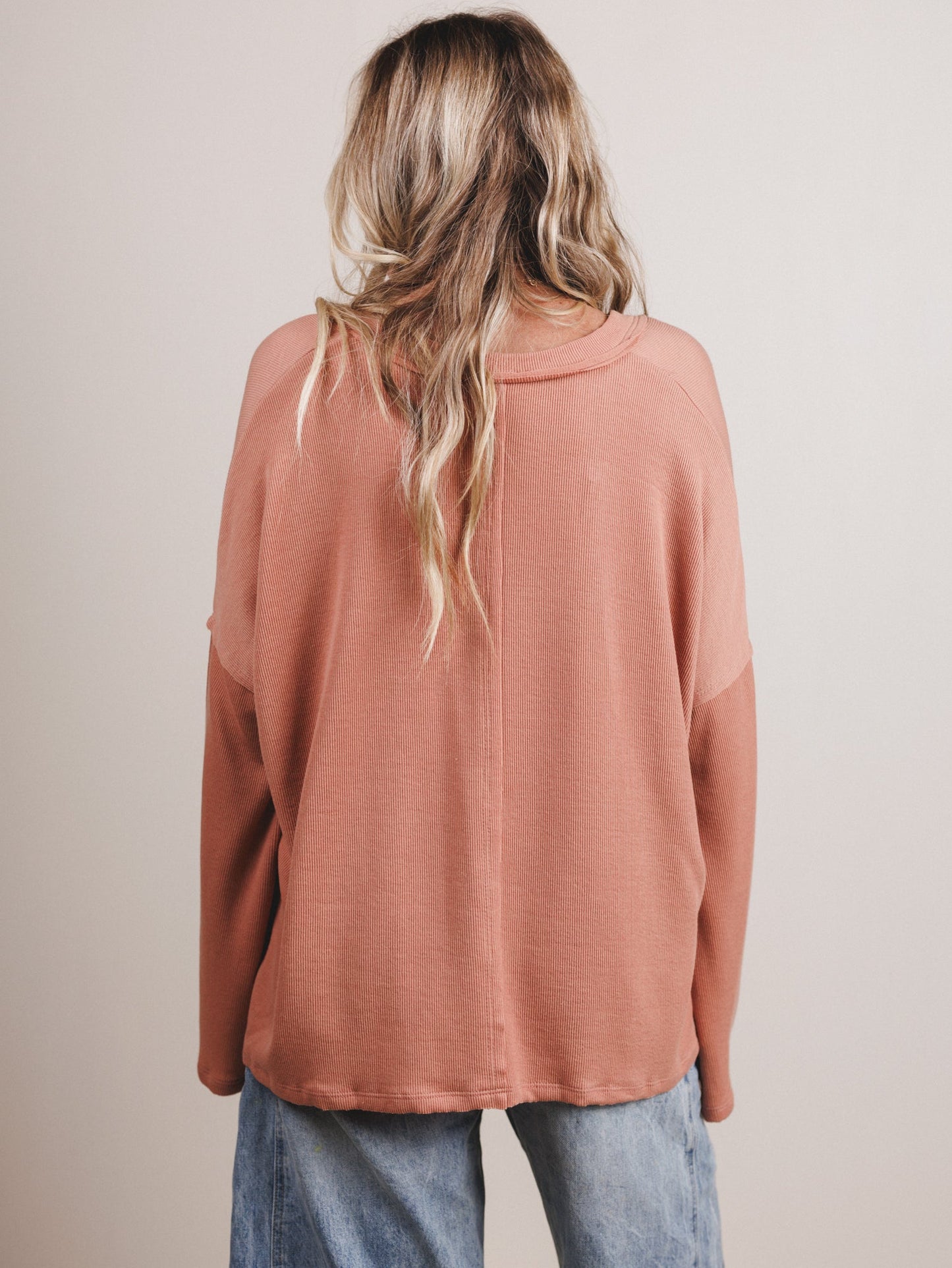 The Nest On The Go Long Sleeve Tee - Sepia