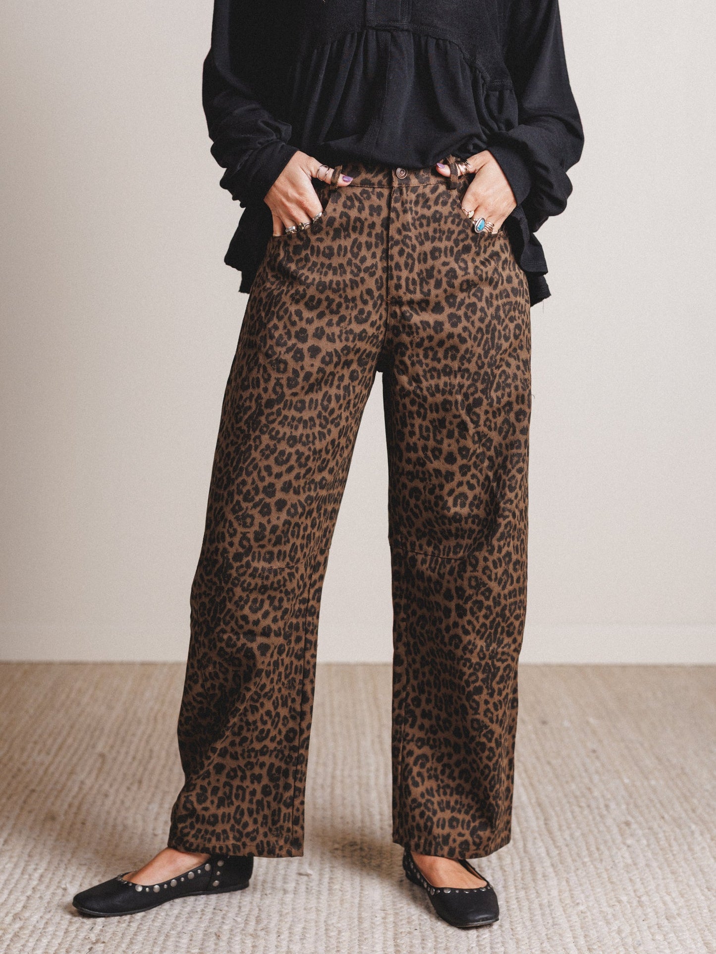 Animal Palace Pants - Chocolate