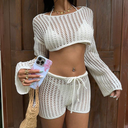 Solid One-Piece Swimsuit