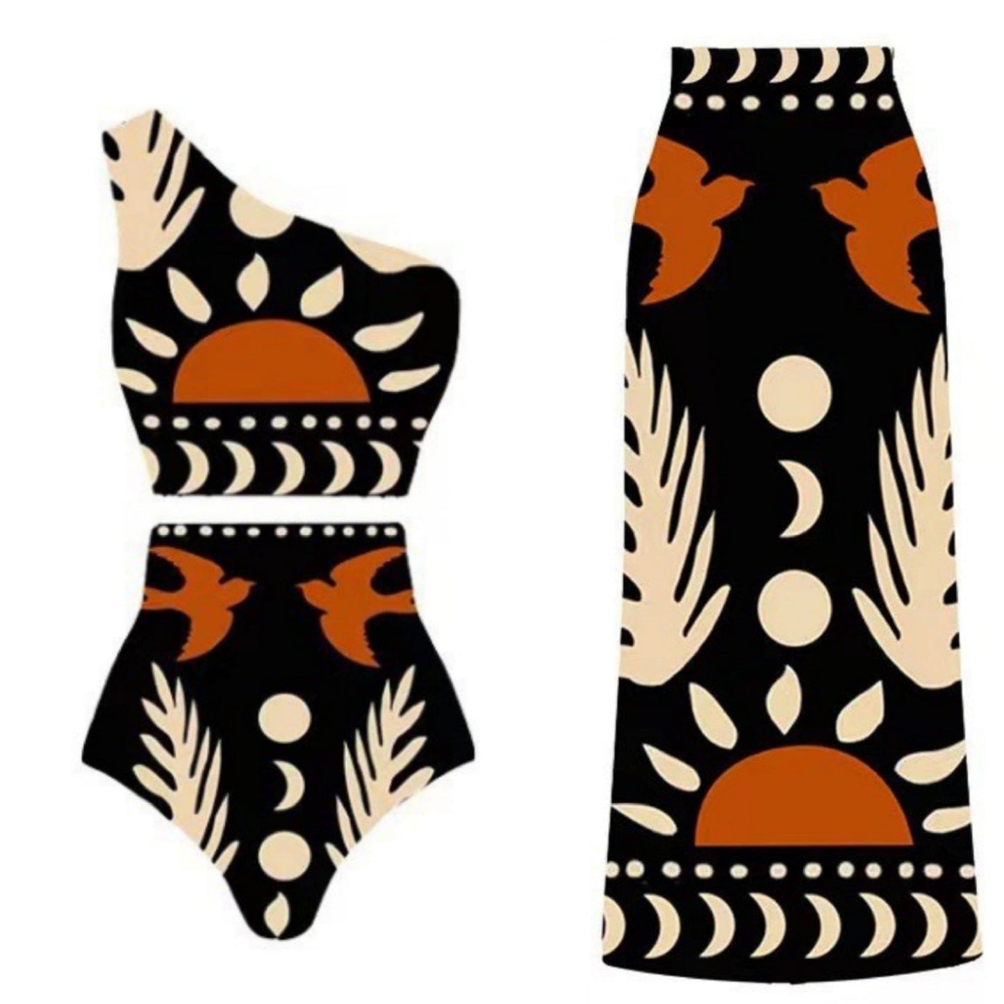 Retro Bikini Set