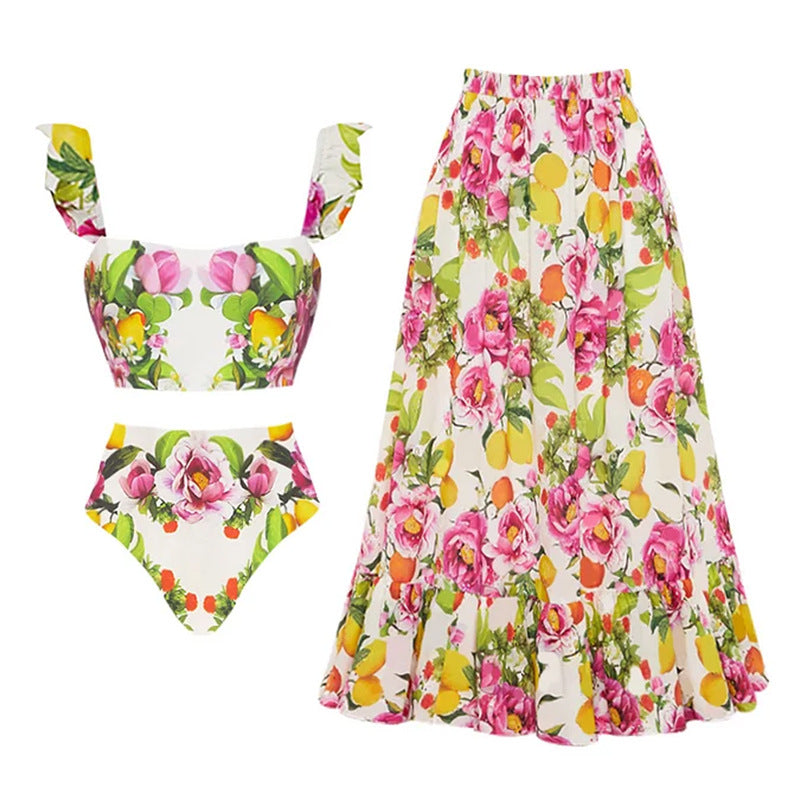 Print Vacation Bikini Set