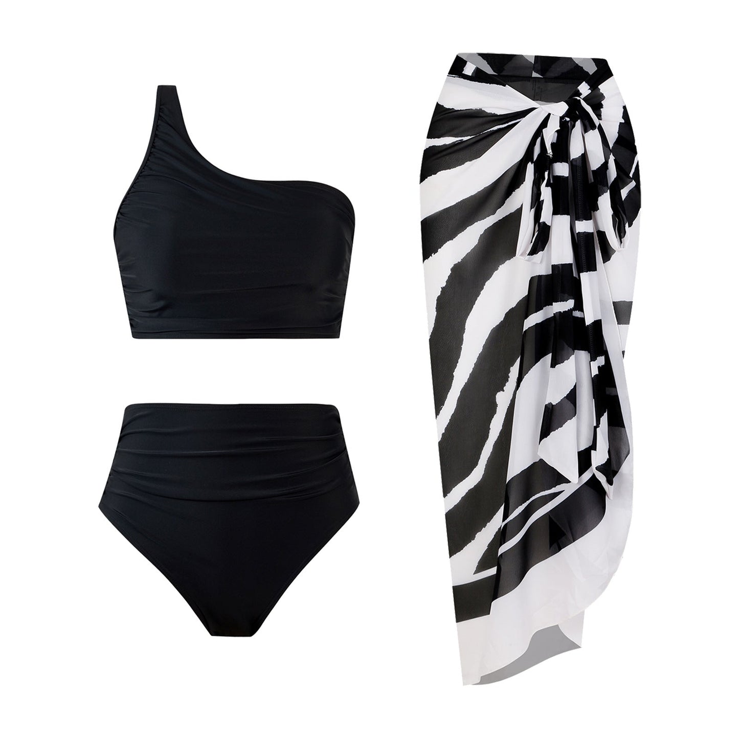 Solid Bikini Set