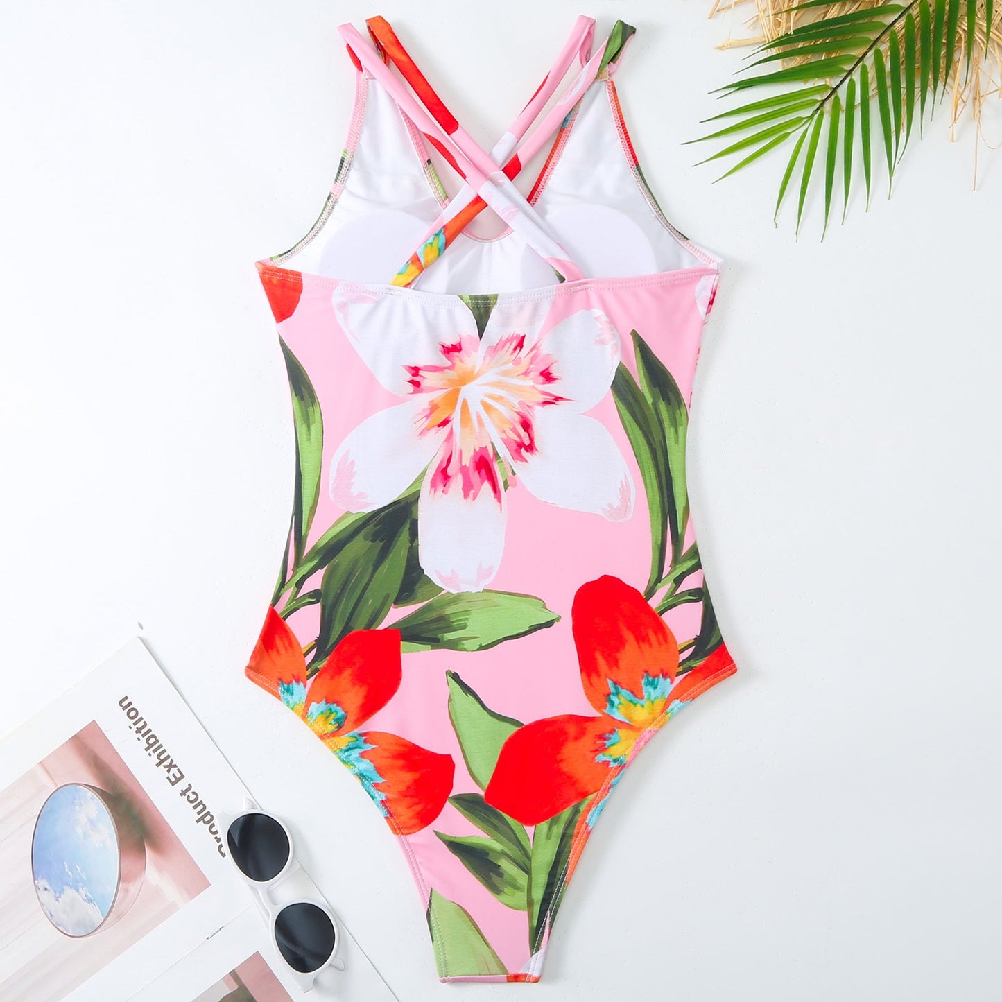 Solid One-Piece Swimsuit