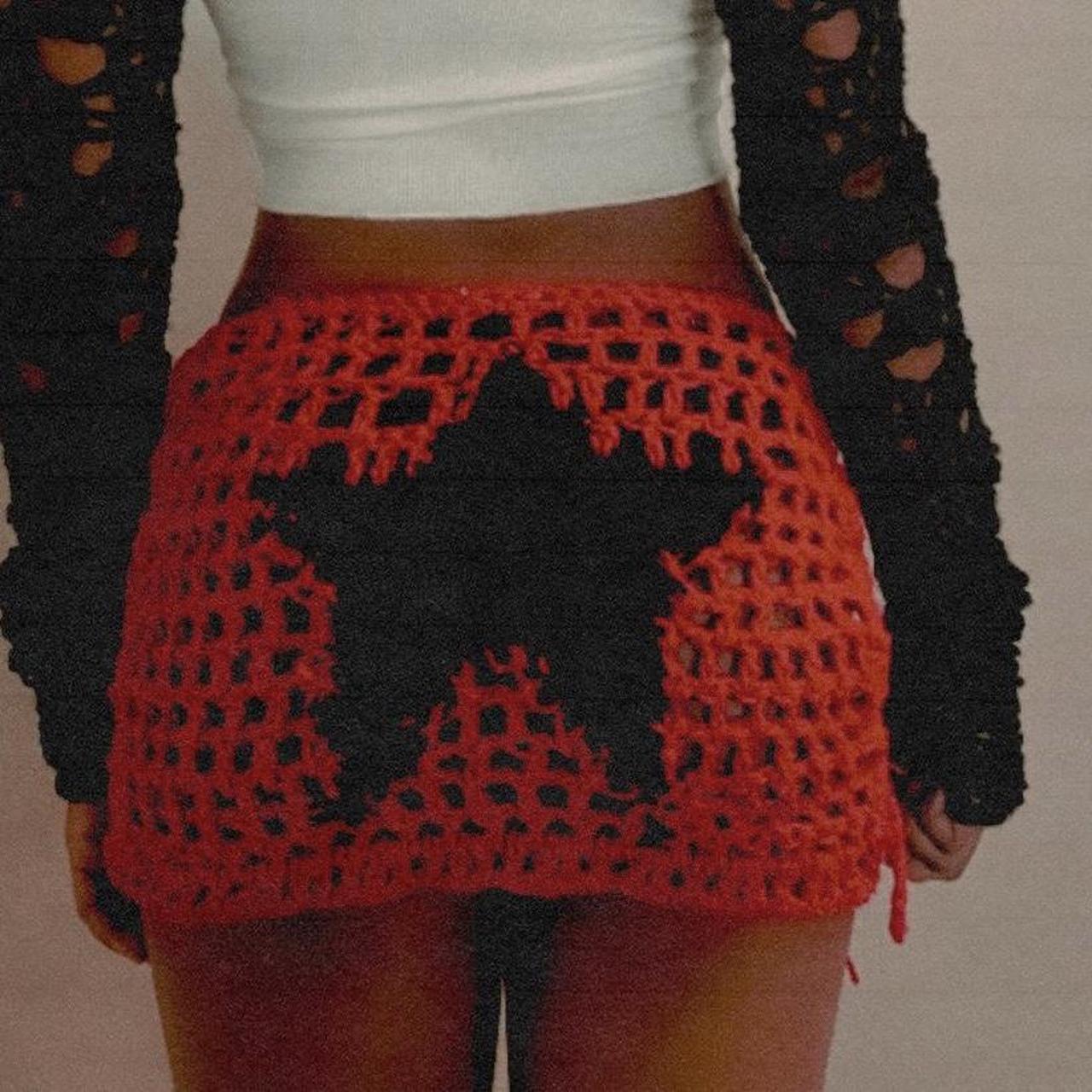 Skirted Knit Bikini Set