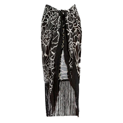 Ruffle Halter One-Piece Swimsuit