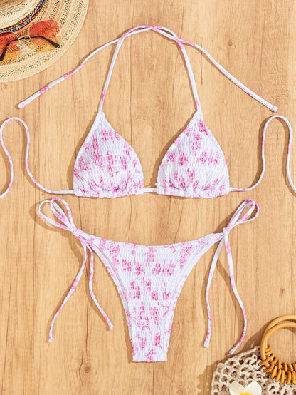 Print One-Piece Swimsuit