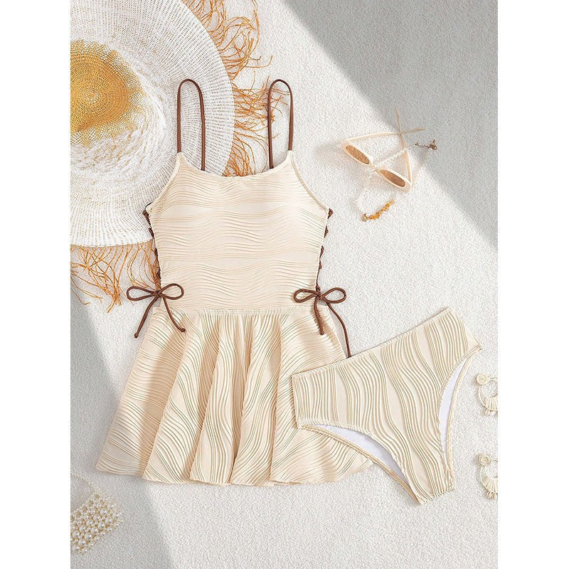 Suspender Beach Bikini Set
