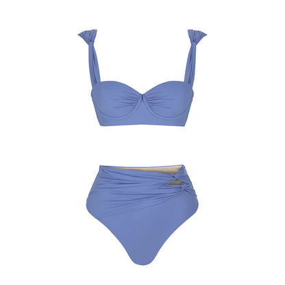 Ring Buckle One-Piece Swimsuit