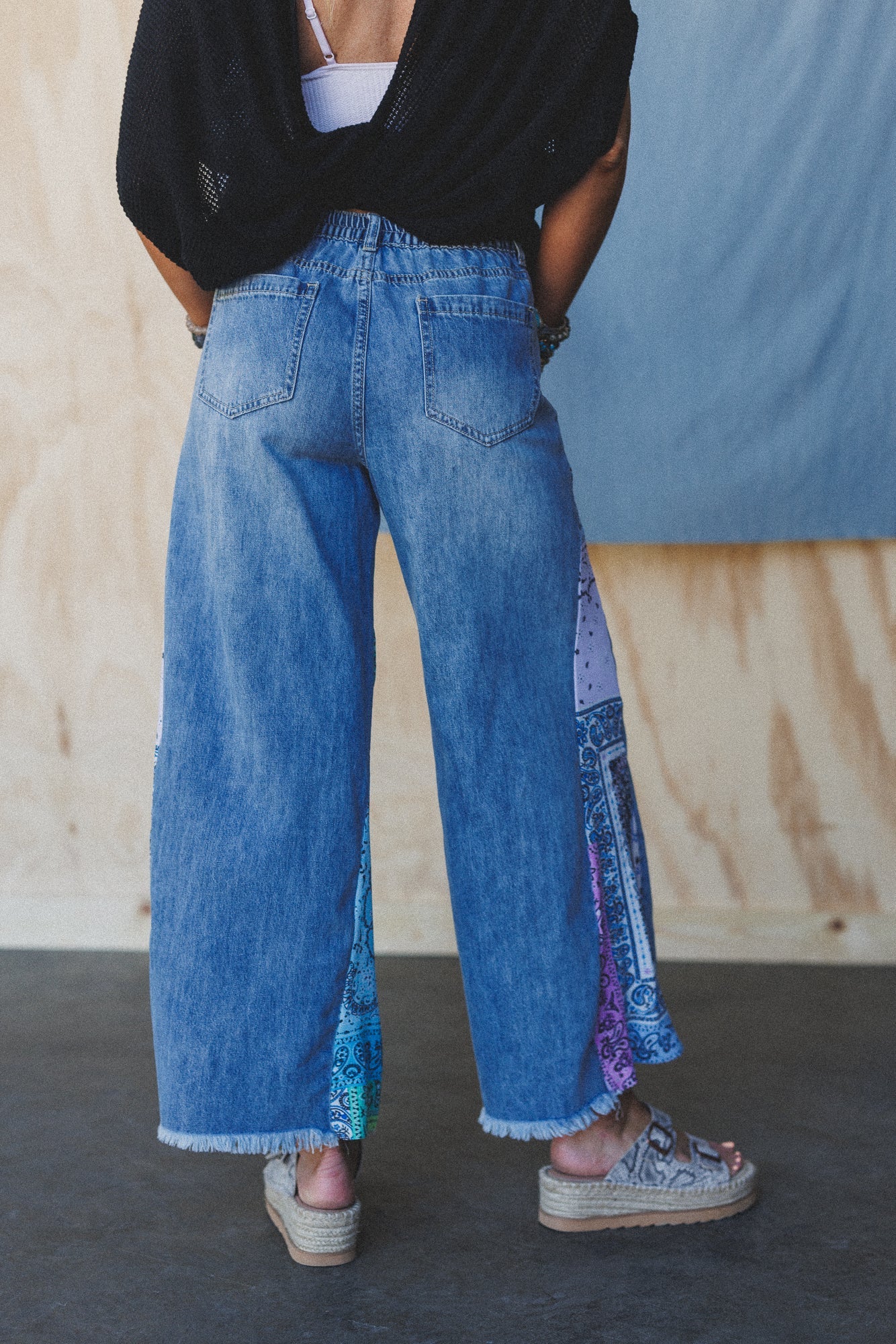 Paisley Drift Jeans - Denim