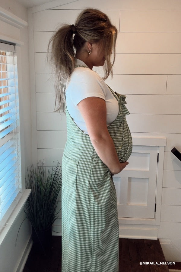 The Nest Under The Palms Jumpsuit - Avocado