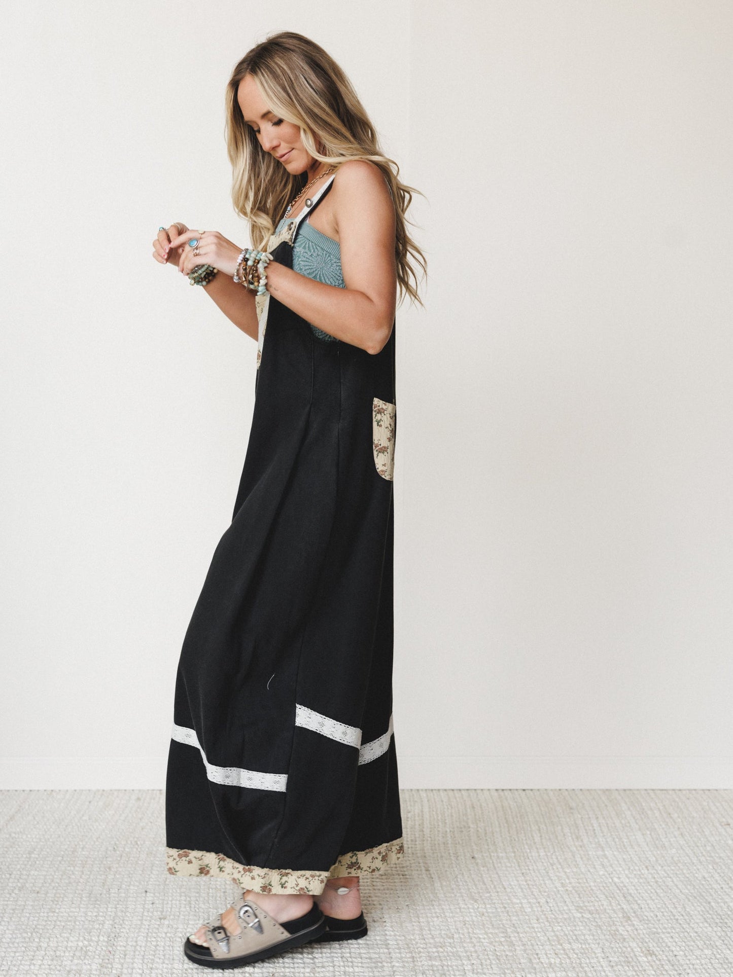 Cozy Hour Jumpsuit - Black