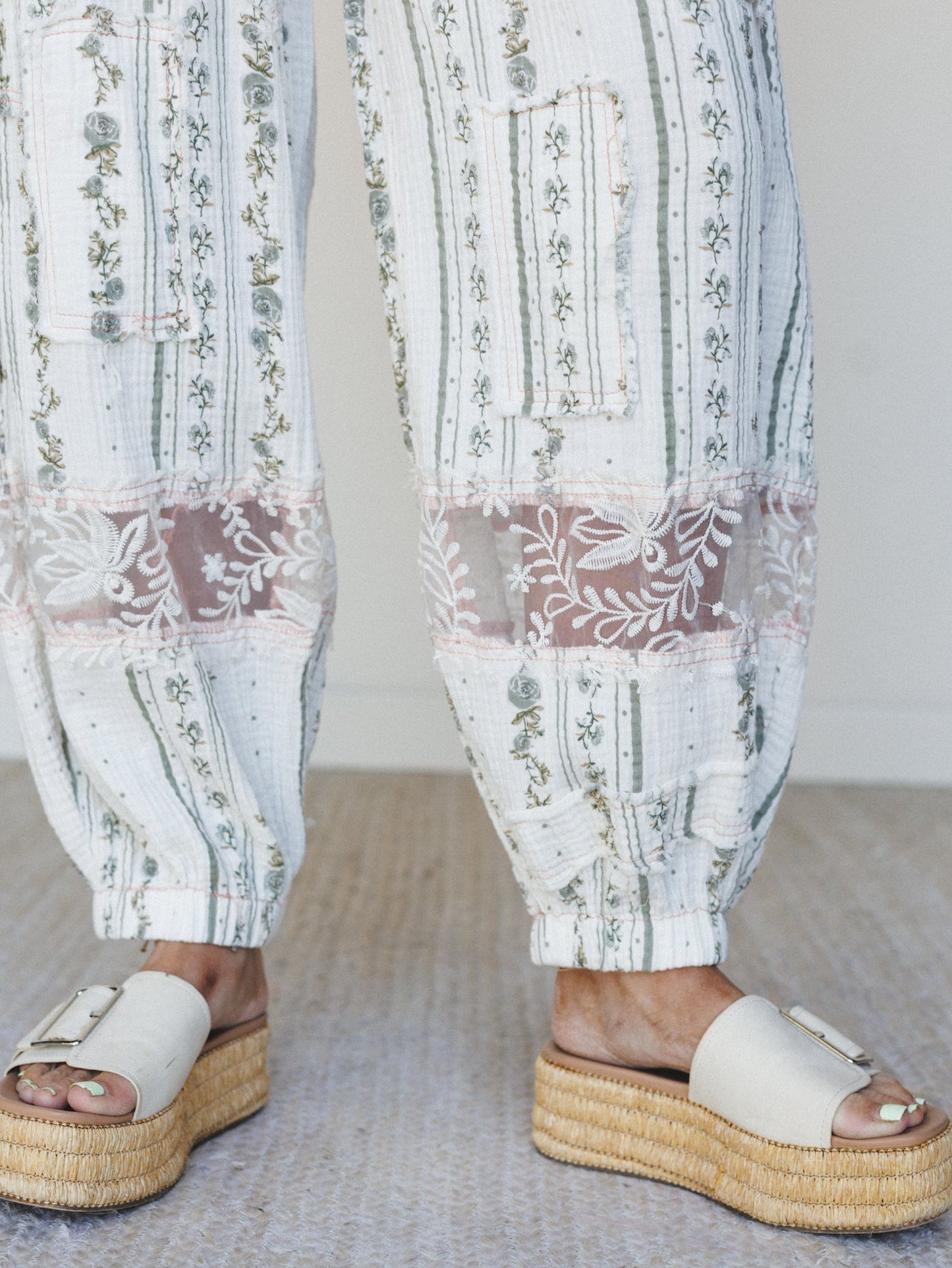 Calm Waves Pants - Natural