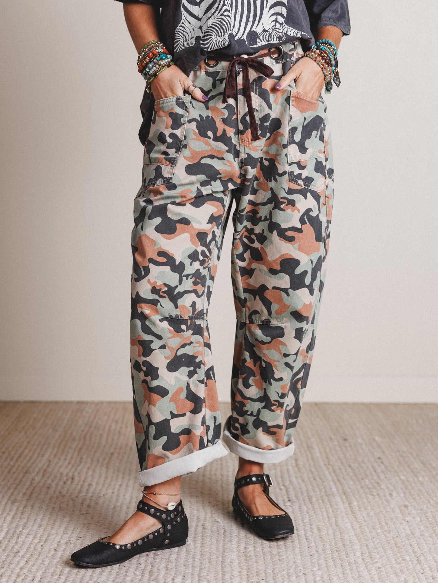 Golden Thistle Pants - Camo
