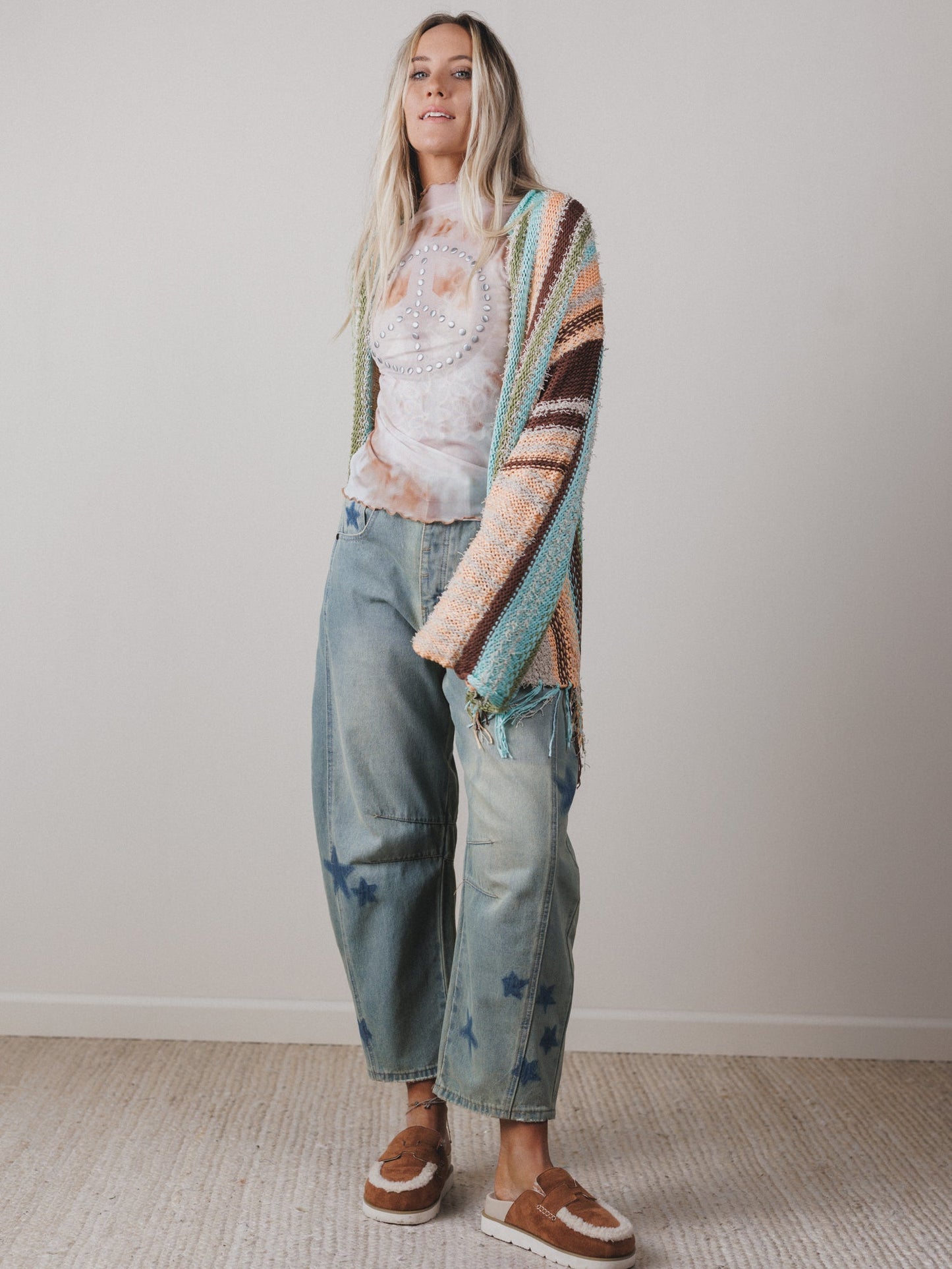 Star Walk Barrel Jeans - Denim