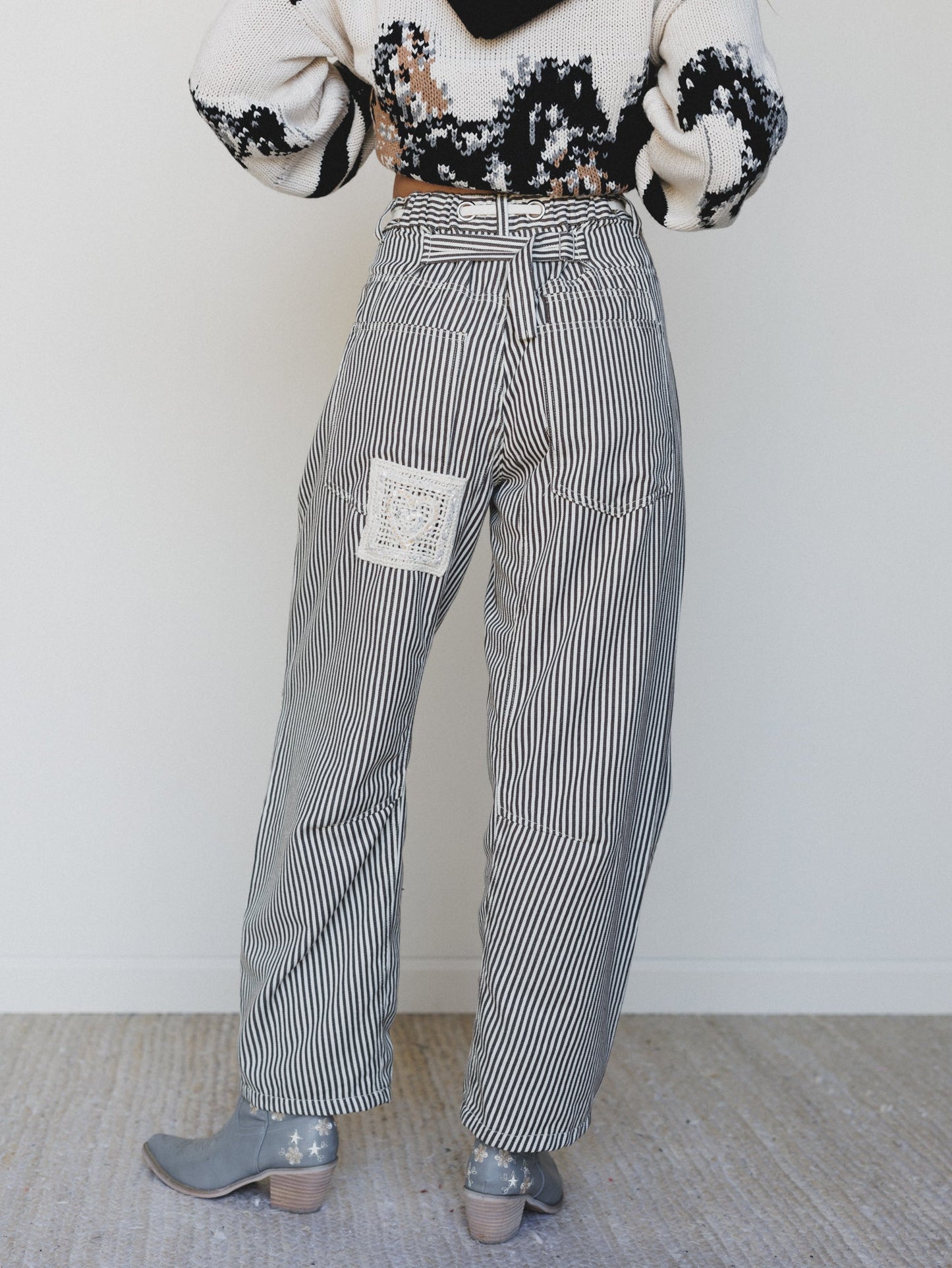 World Wide Pants - Choco Stripe