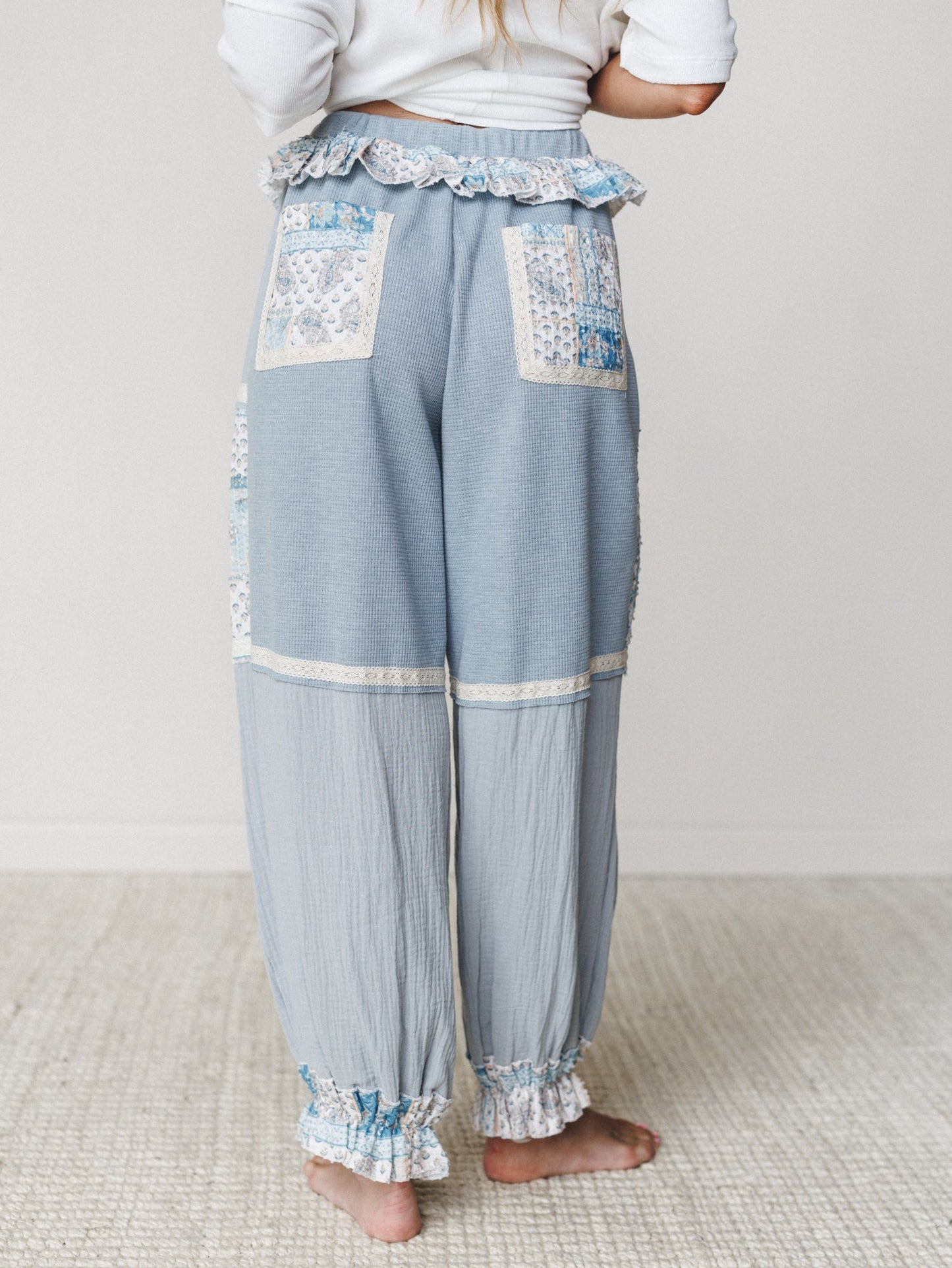 Dream Escape Pants - Ash Blue