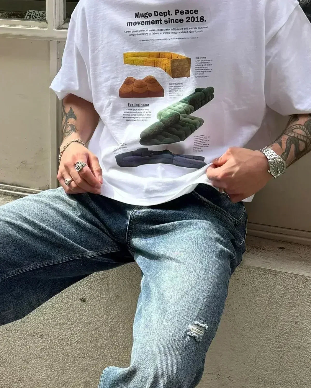 Summer Cherry Graphic T-shirt